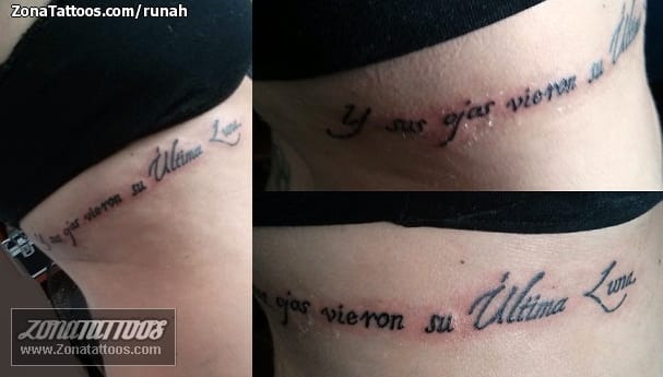 Tattoo photo Letters, Messages
