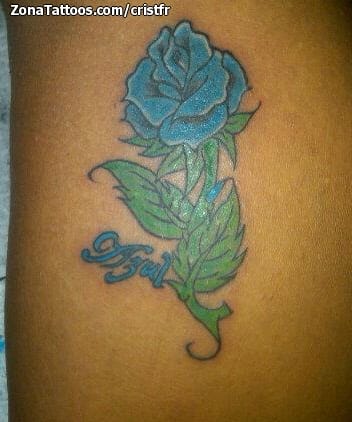 Foto de tatuaje Flores, Rosas