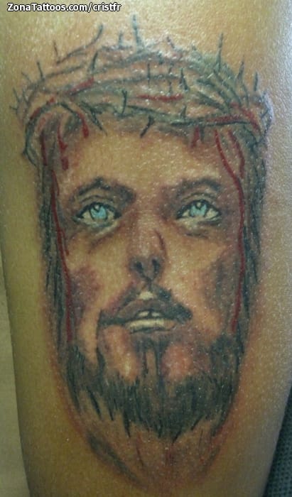 Tattoo photo Christ, Religious