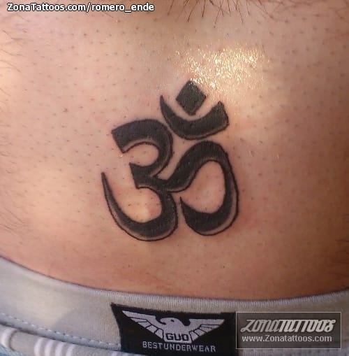 Tattoo photo Om, Symbols