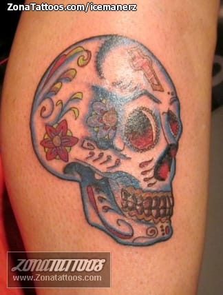 Foto de tatuaje Sugar Skull