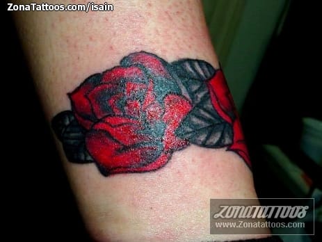 Foto de tatuaje Flores, Rosas