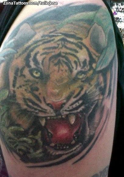 Tattoo photo Animals, Tigers