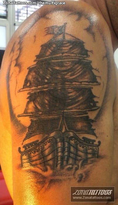 Tattoo photo Boats