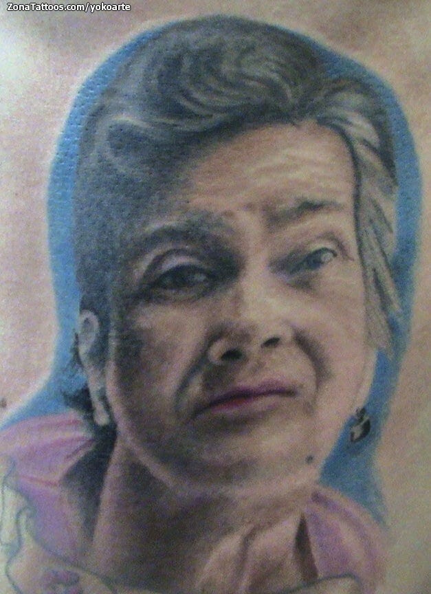 Foto de tatuaje Retratos, Rostros, Personas