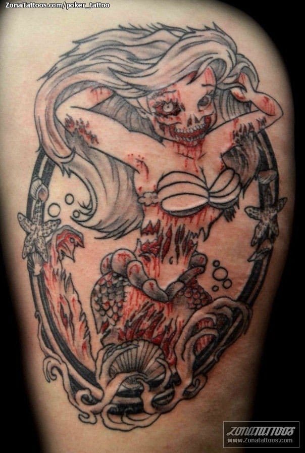 Foto de tatuaje Zombis, Sirenas