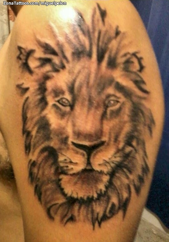 Tattoo photo Lions, Animals, Arm