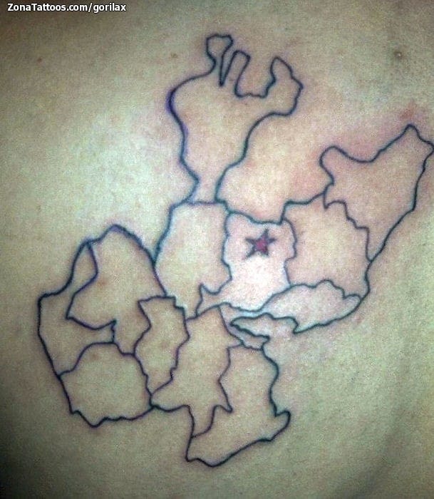 Tatuaje De Mapas