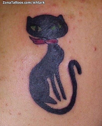 Foto de tatuaje Gatos, Animales