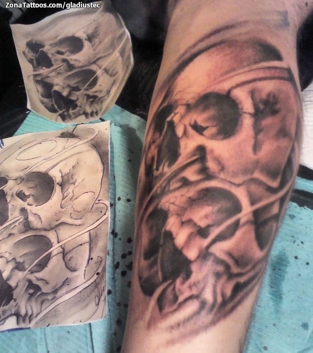 Foto de tatuaje Calaveras