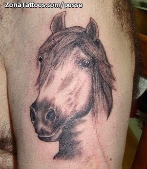 Foto de tatuaje Caballos, Animales, Brazo