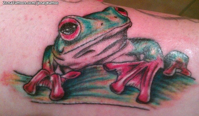 Tattoo photo Frogs, Animals