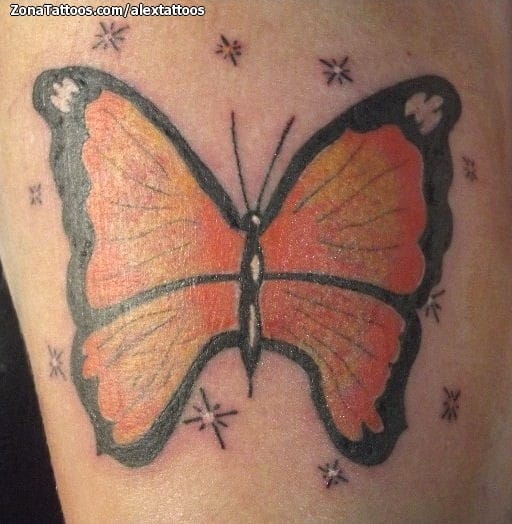 Tattoo photo Insects, Butterflies