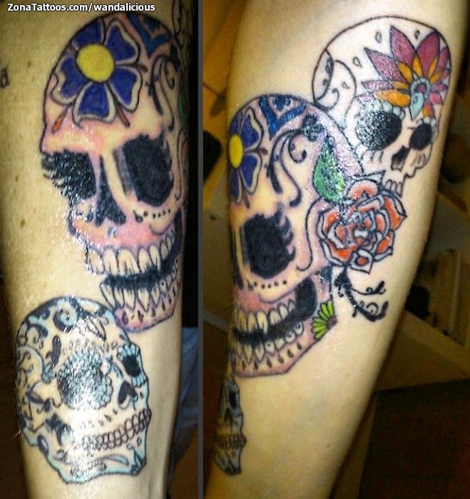 Tattoo photo Sugar Skull