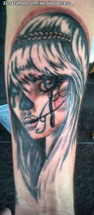 Tattoo photo Catrina