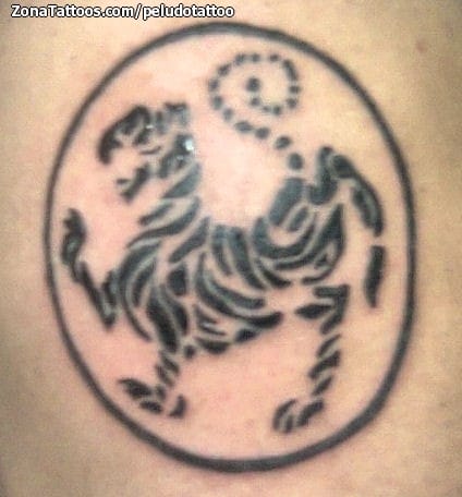 Foto de tatuaje Animales, Tribales, Tigres