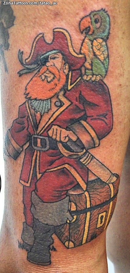 Foto de tatuaje Piratas, Brazo