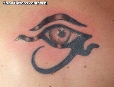 Foto de tatuaje Ojo de Horus