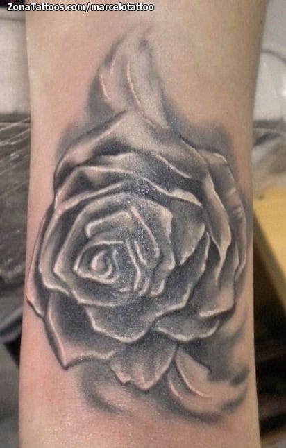 Tattoo photo Roses, Flowers, Arm