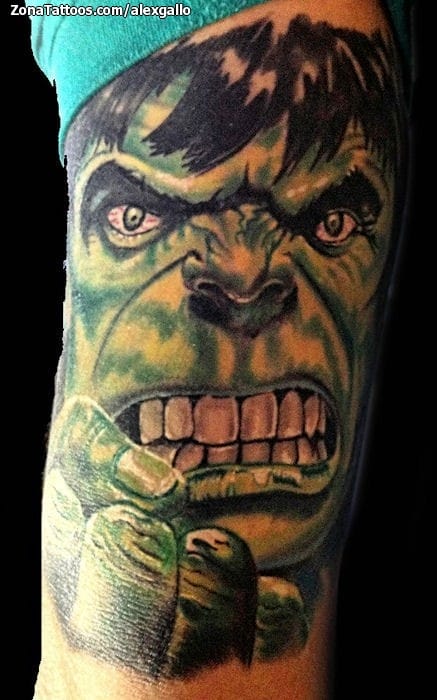 Foto de tatuaje Cómics, Cine, Brazo