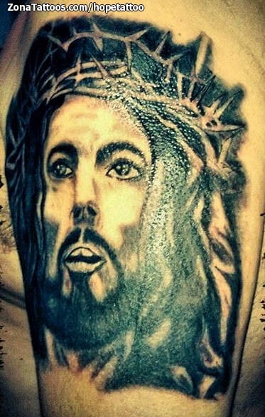 Tattoo photo Thorns, Christ, Religious