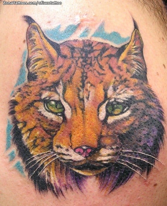 Tattoo of Lynx, Animals