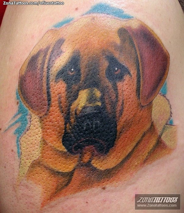 Foto de tatuaje Perros, Animales