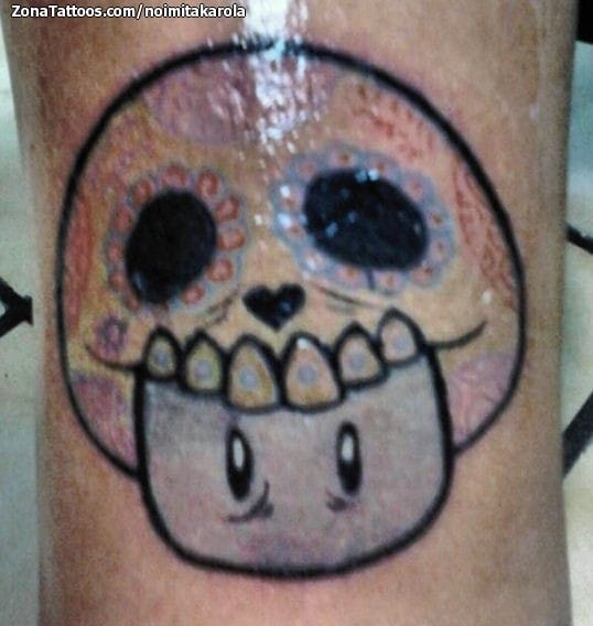 Foto de tatuaje Sugar Skull