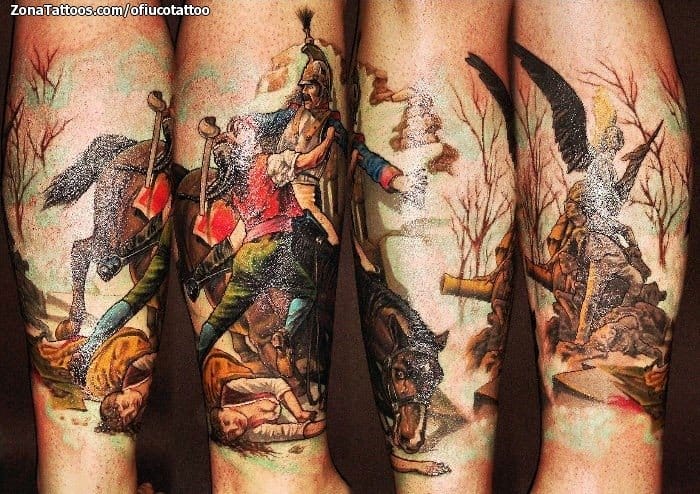 Foto de tatuaje Guerreros