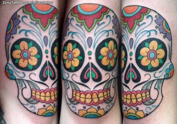 Foto de tatuaje Calaveras, Sugar Skull