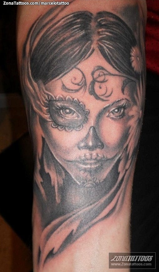 Tattoo photo Catrina, Arm