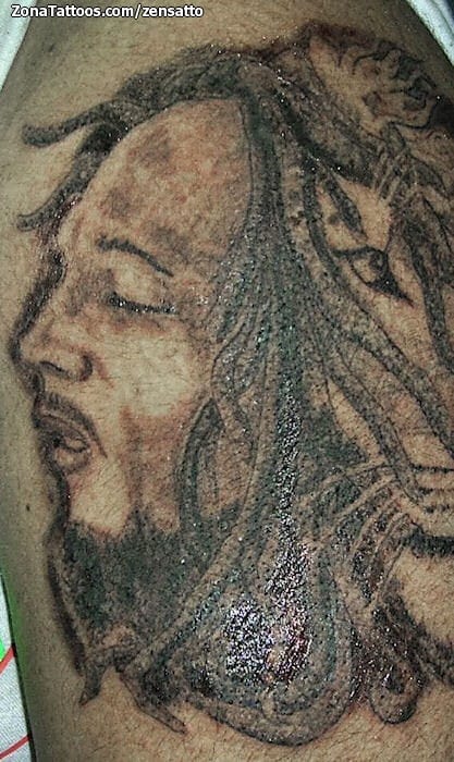 Tattoo photo Bob Marley