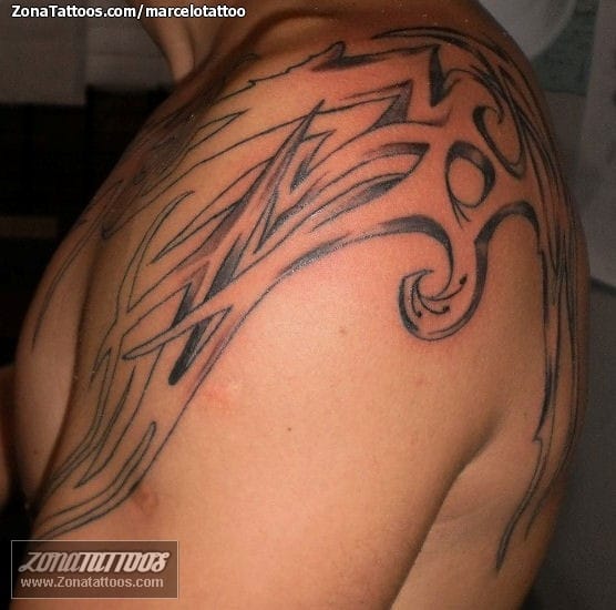 Tattoo photo Shoulder, Tribal