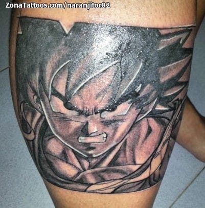 Foto de tatuaje Dragon Ball, Manga, Series de TV