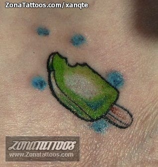 Tattoo photo Ice cream