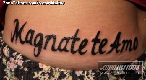 Foto de tatuaje Letras, Frases