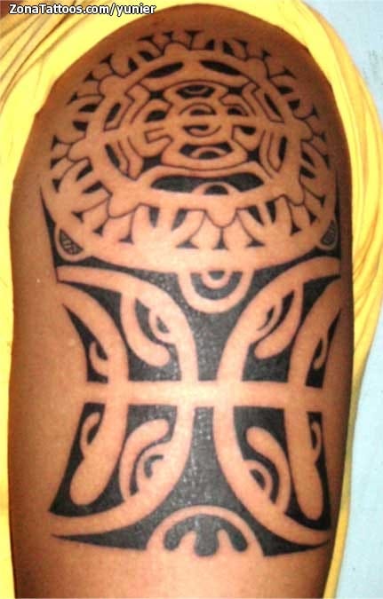 Tattoo photo Maori, Arm