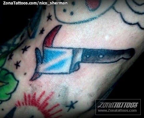 Tattoo photo Knives