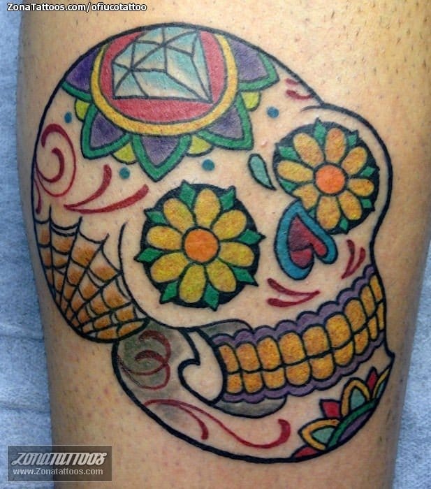 Tattoo photo Skulls, Sugar Skull
