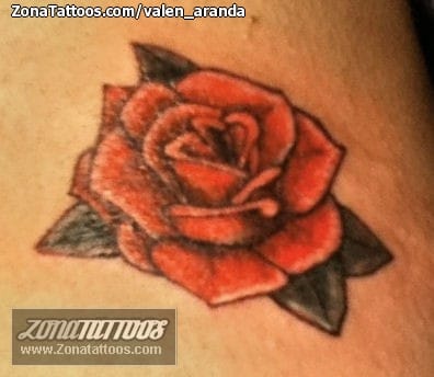 Tattoo photo Roses, Flowers