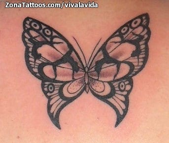 Foto de tatuaje Insectos, Mariposas