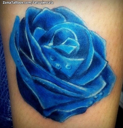 Tattoo photo Roses, Flowers