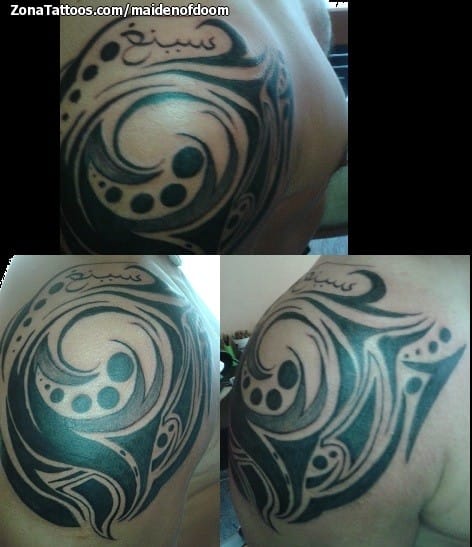 Tattoo photo Tribal, Shoulder