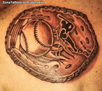 Foto de tatuaje Béisbol, Deportes