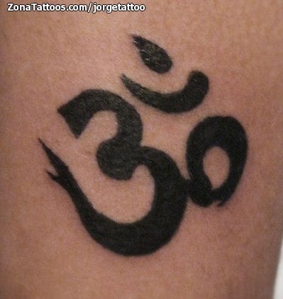 Tattoo photo Om