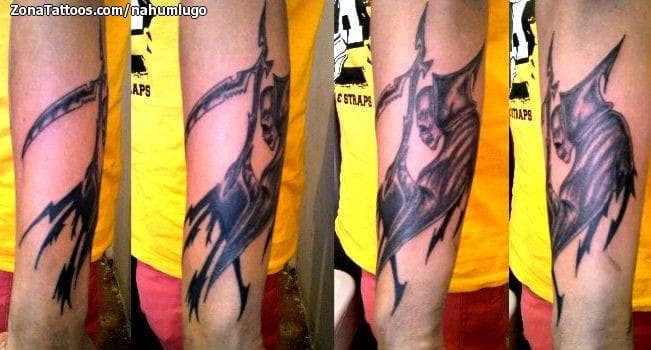 Tattoo photo Santa Muerte, Forearm