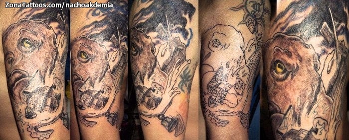 Foto de tatuaje Cover Up, Animales, Pulpos