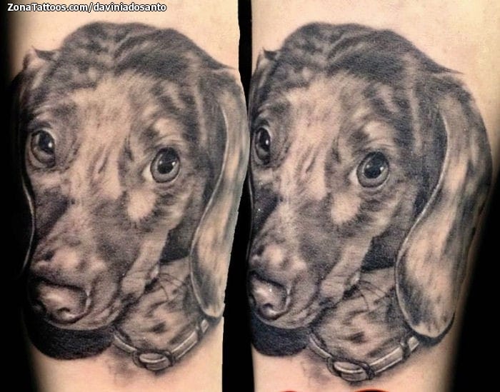 Foto de tatuaje Perros, Animales