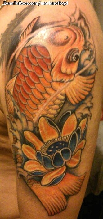 Tattoo photo Koi, Fish, Asian