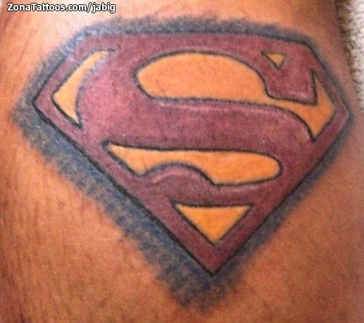 Tattoo of Superman